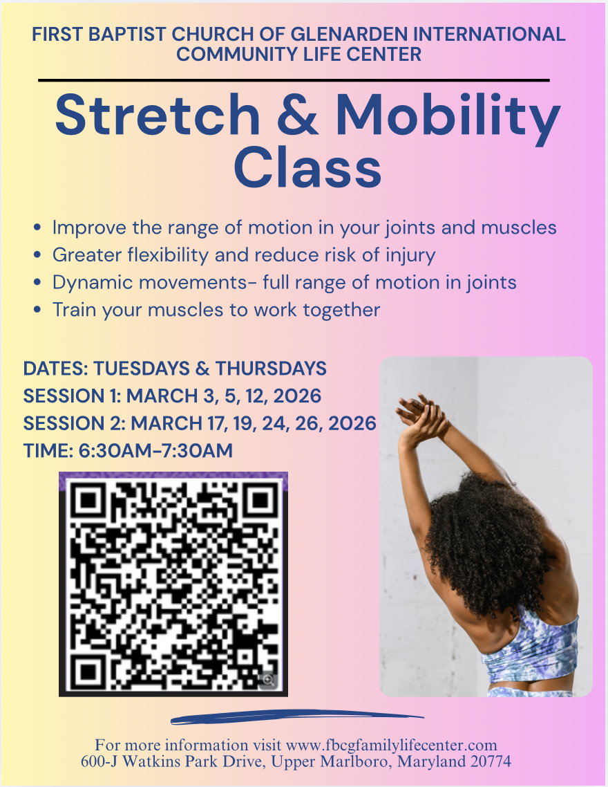 Stretch &amp; Mobility Class (Registration Required) 