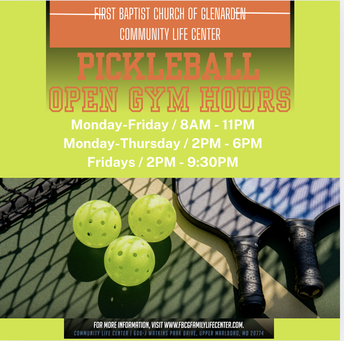 Friday All Nite Pickleball 