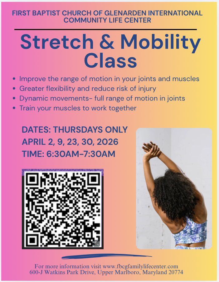 Stretch &amp; Mobility Class (Registration Required)    