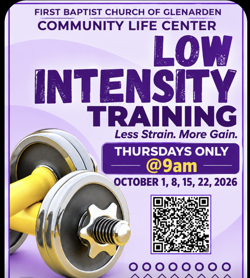 Low Intensity Training Class (Registration Required)  