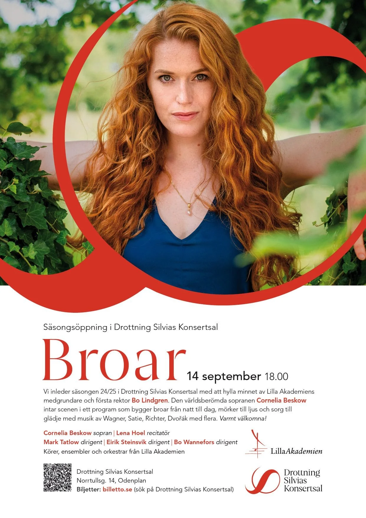 Säsongsöppning 2024/2025 i Drottning Silvias Konsertsal