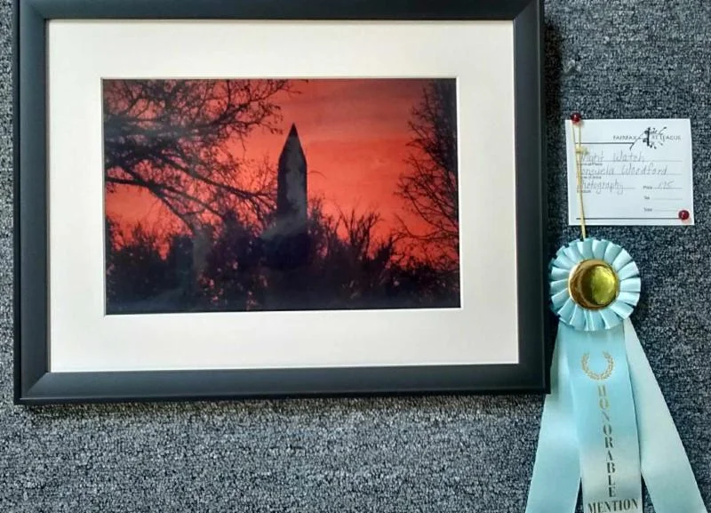 Consuela Woodford's photo "Night Watch" earned an Honorable mention