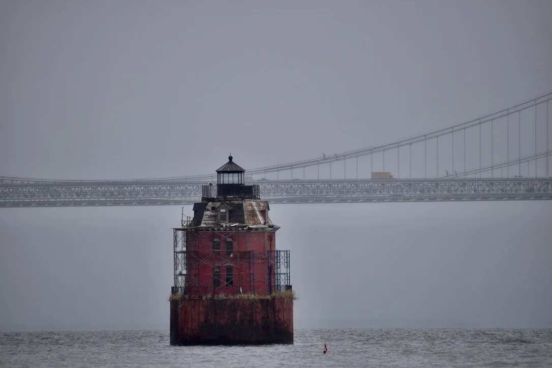 Sandy Point Light and the Yellow Truck - James Finkel.jpeg