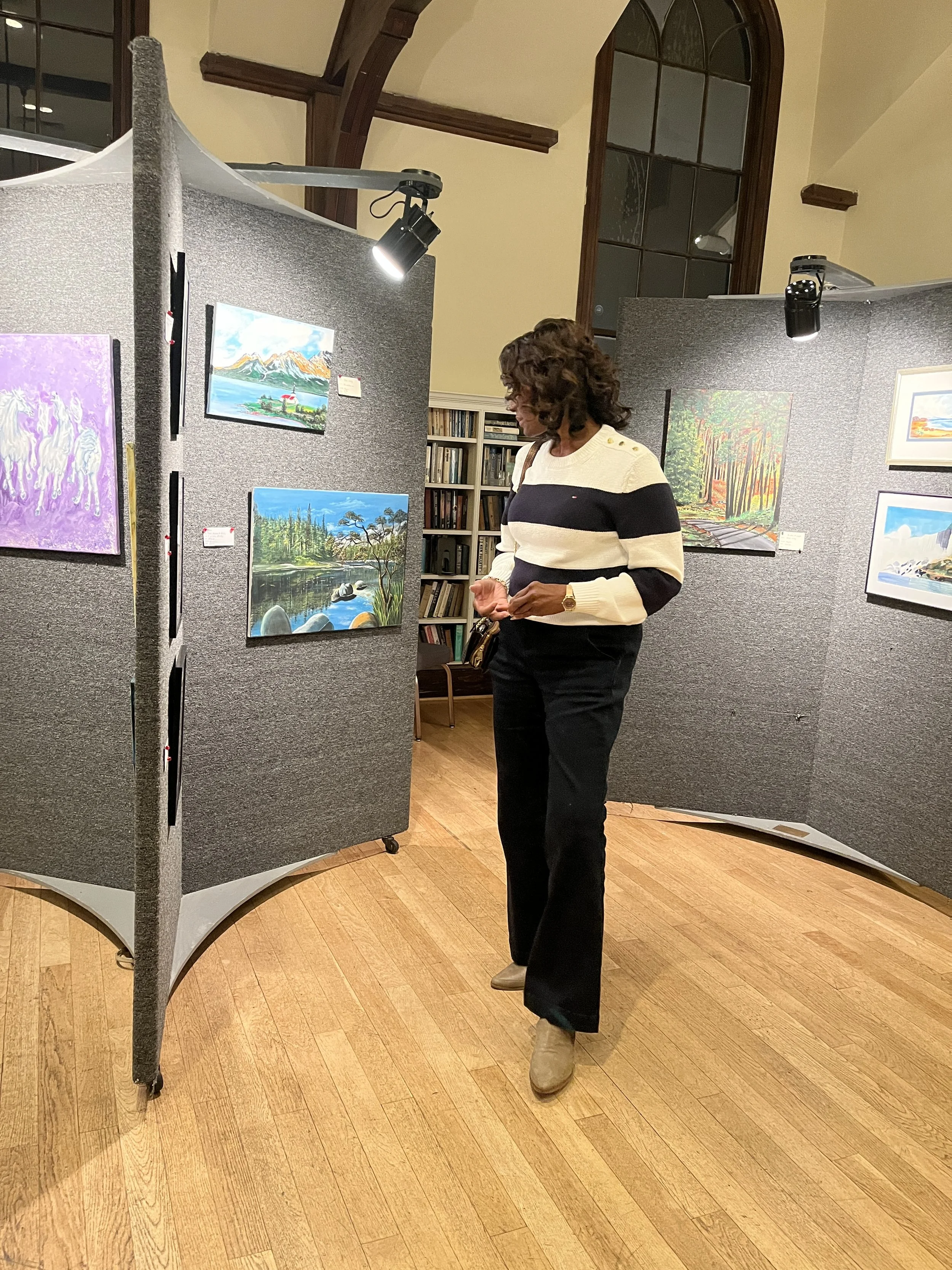 Fairfax Art League Reception Nov 2023