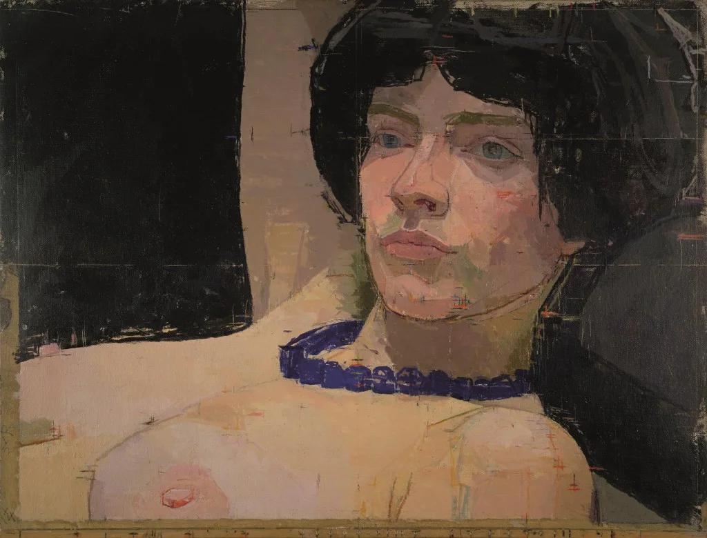 Euan Uglow’s paintings retain the evidence of his obsessively measured approach. His fascination with visual reality is transmitted to the audience, and with it sense of both how simple and how subtle linear, spatial, tonal and colour relationships can be.