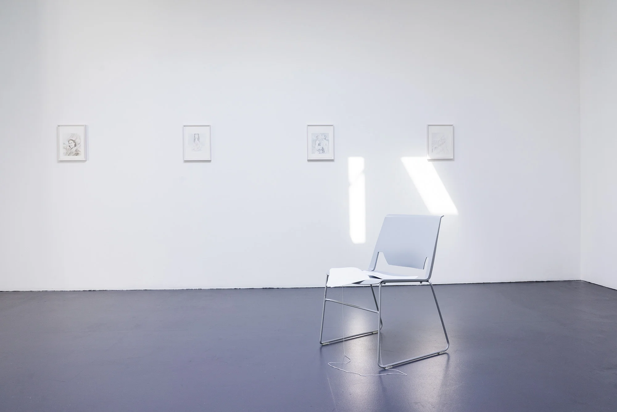 Installation view, More than what I am providing , Friedemann Heckel & Luzie Meyer