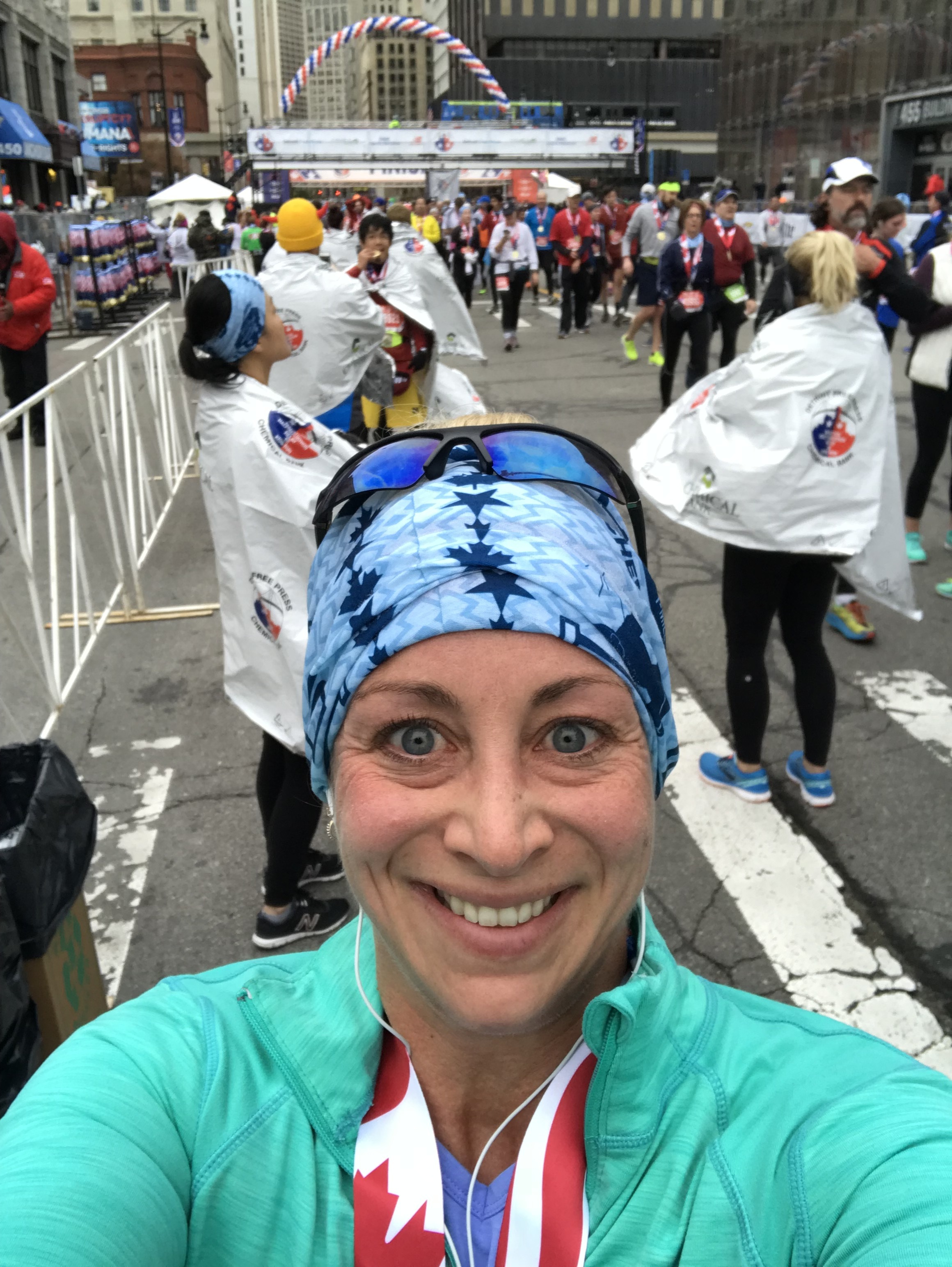 Jennifer participated in a race for the first time last year, completing a 10K, and then the Detroit Free Press International Half Marathon.