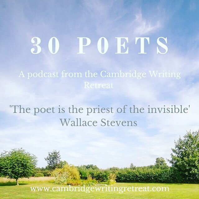 Our 30 Poets podcast starts today! You can listen on Spotify or Apple podcasts (links below or go to our website for more info) Here is the full list of our poets in order of appearance: Sue Burge; Helen Ivory; Martin Figura; Andrew McDonnell; Andre 