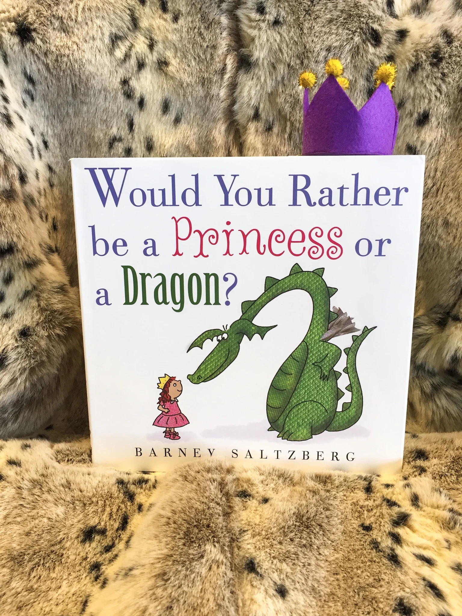Would You Rather Be a Princess or a Dragon? + these colorful party crowns