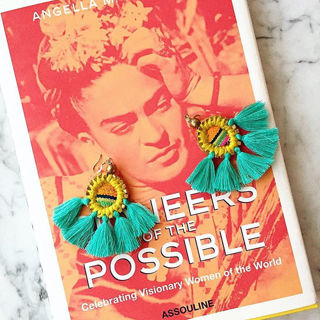 Supporting local artisans and small women owned businesses are what we&rsquo;re all about. These gorgeous @gaiaforwomen Sunburst Earrings, handmade by refugee women creating brighter futures here in Dallas, is just one example of what you&rsquo;ll fi