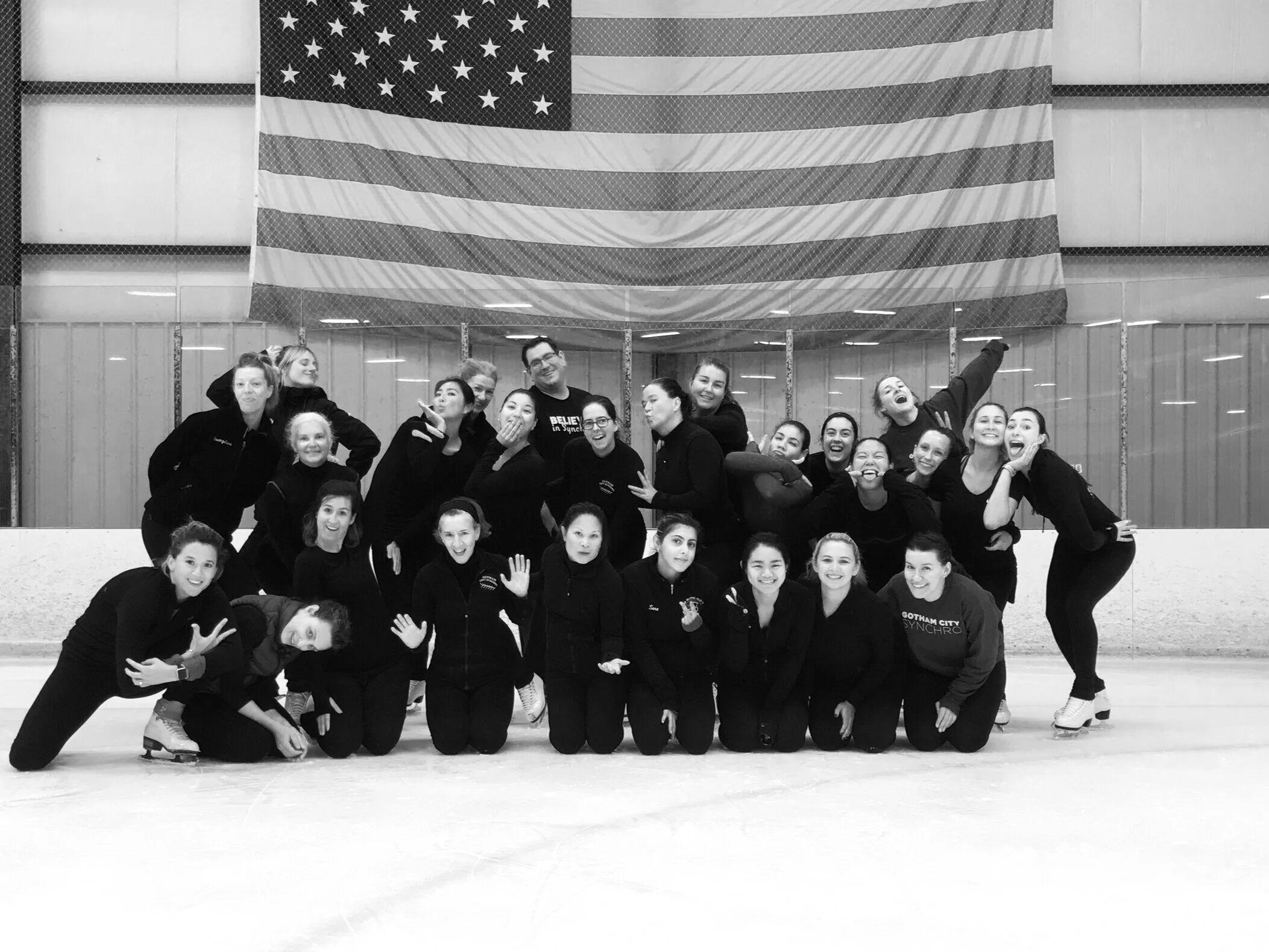 An outtake from our first team photo of 2019
