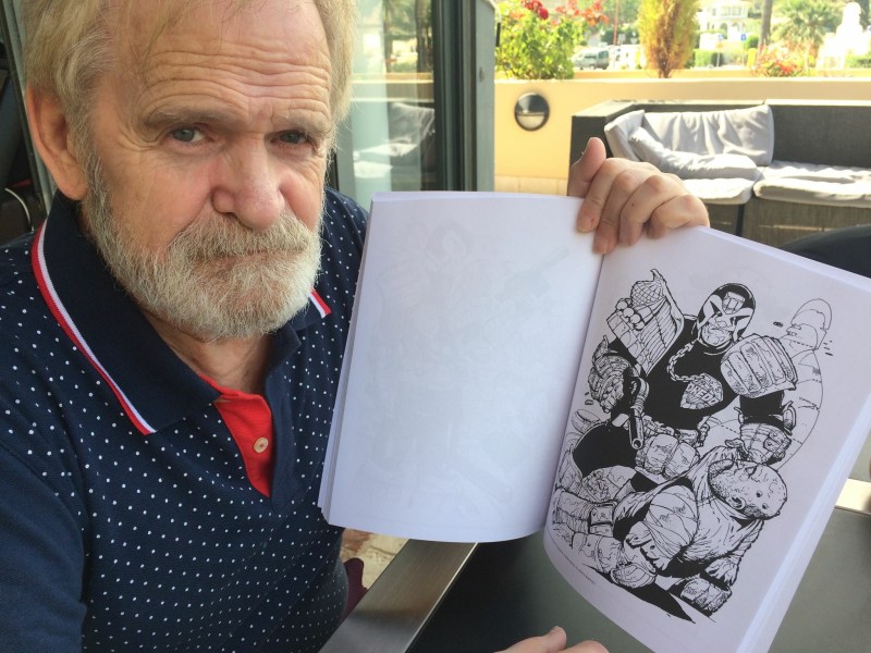 Carlos Ezquerra. Photo by Lisa Mills.