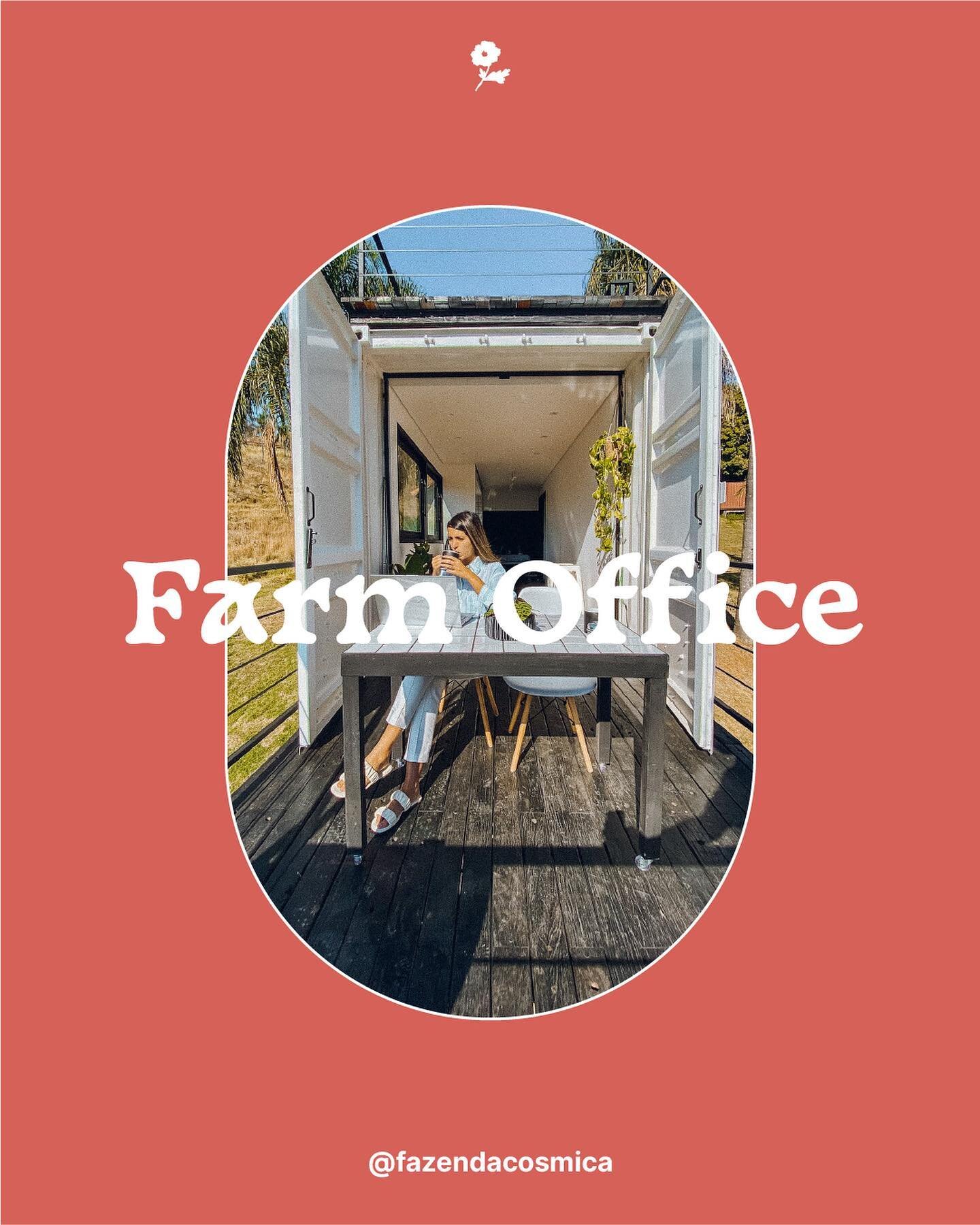 Nosso pr&oacute;ximo Farm Office j&aacute; tem data: 10 a 14 de abril ✨

O Farm Office &eacute; uma experi&ecirc;ncia de uma semana que une trabalho, cuidado, experi&ecirc;ncias, conex&otilde;es e respiro, aqui na Fazenda C&oacute;smica. Nele voc&eci