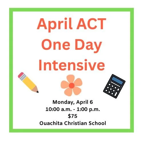 One Day Spring Intensive for the April 11th ACT