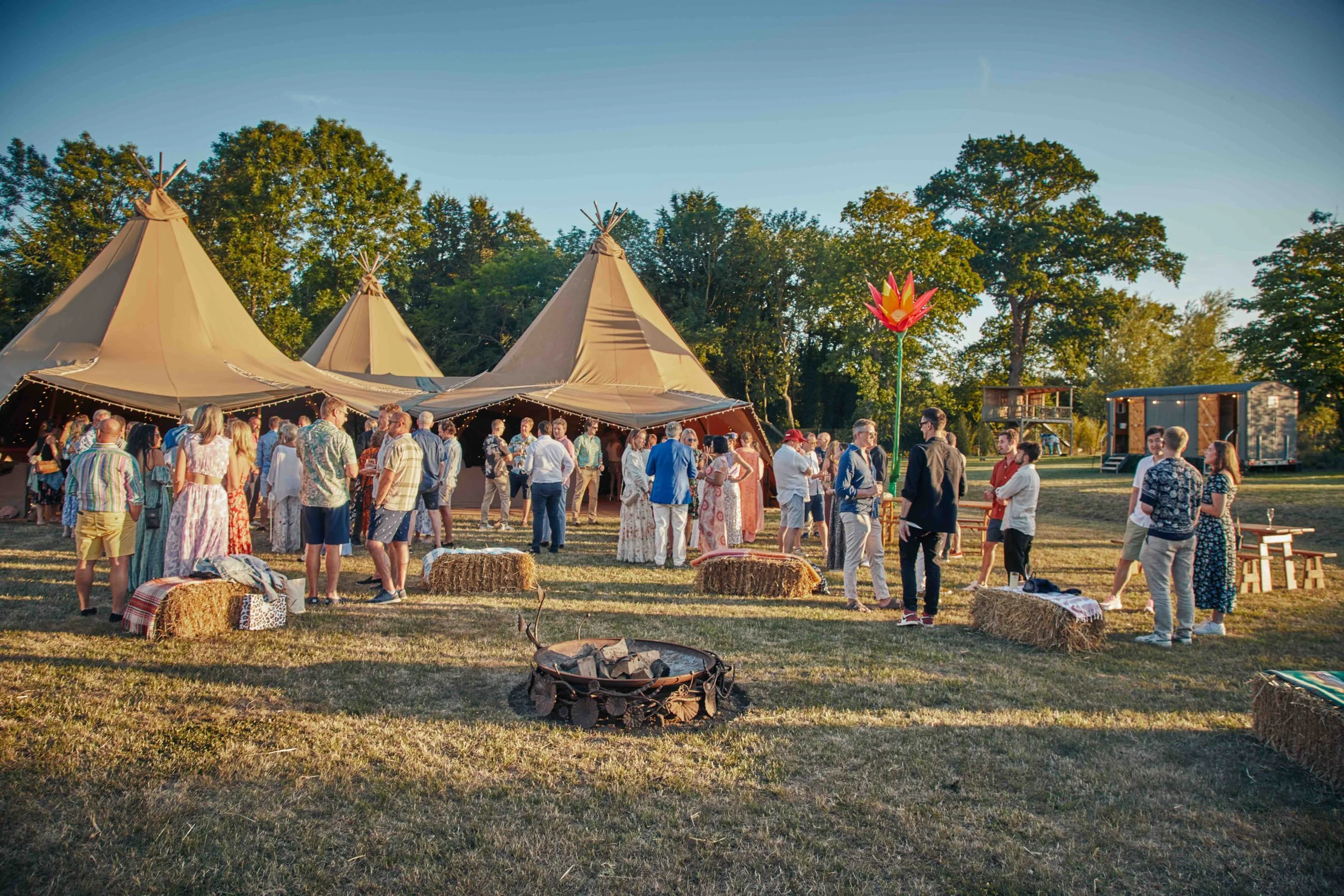Giant tipi hire across the UK: Everything you need to know