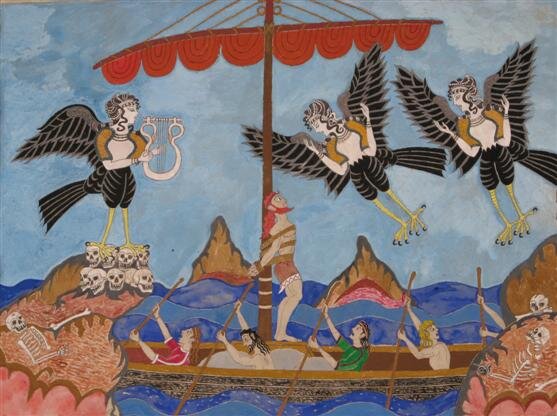 Sirens and the Odysseus