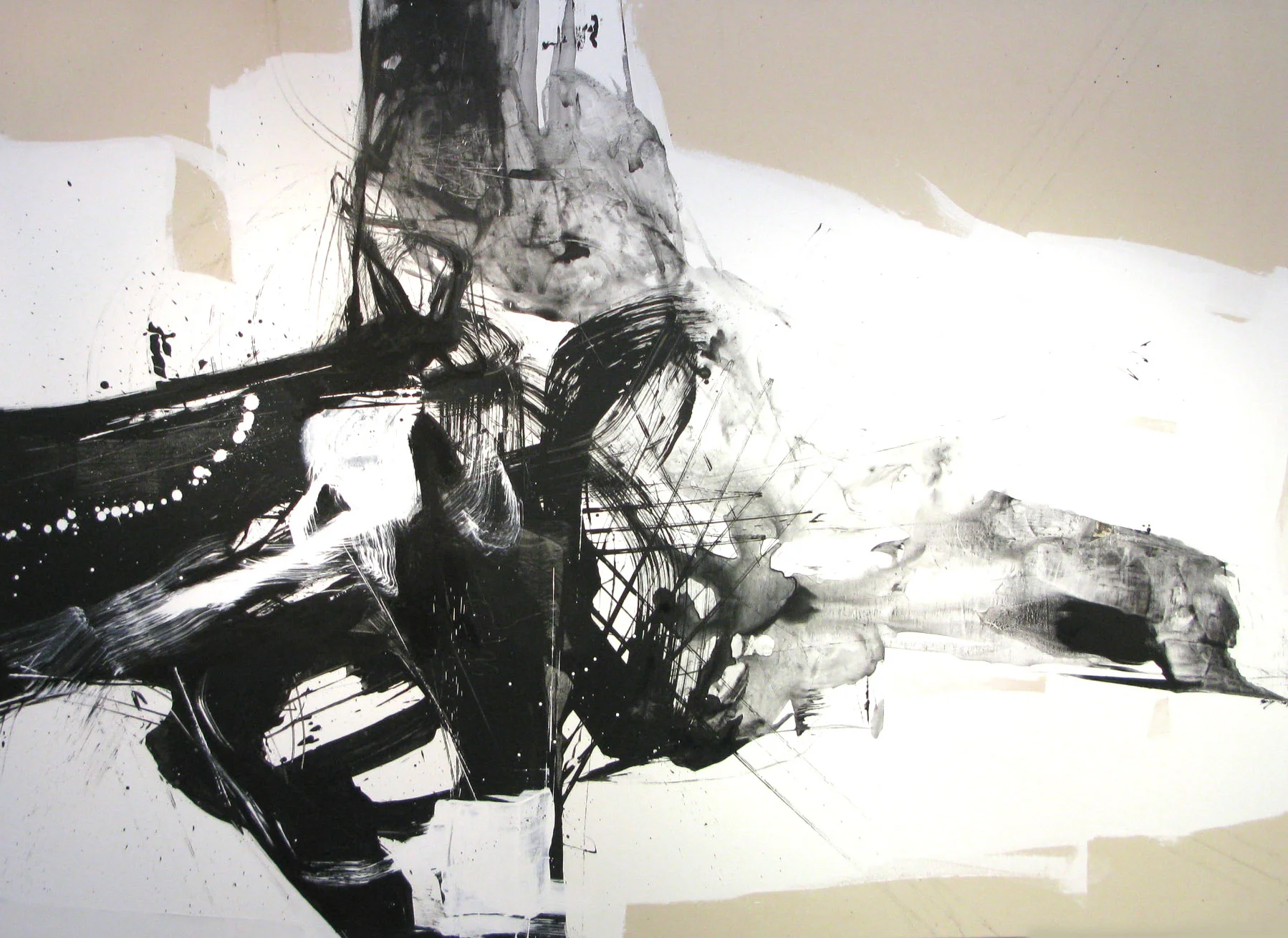11 Aug 2009 , 147 x 2013 cm, mixed media on canvas, 2009