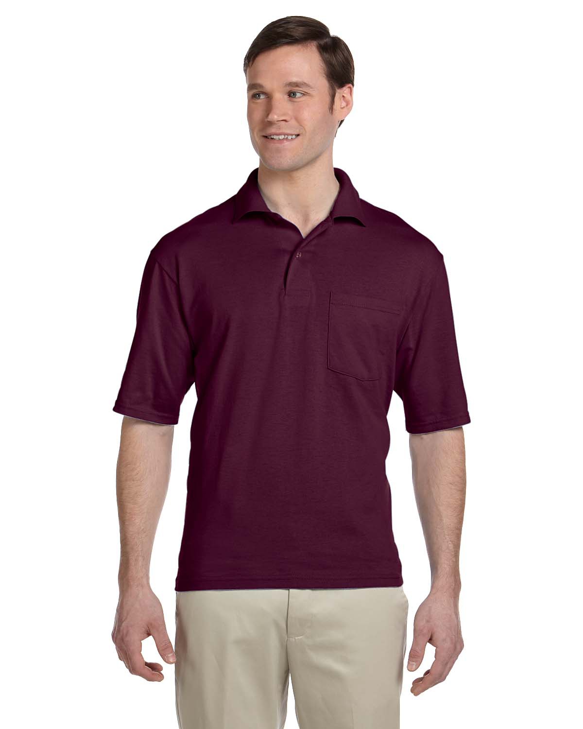 50/50 Pocket Jersey Polo #436P