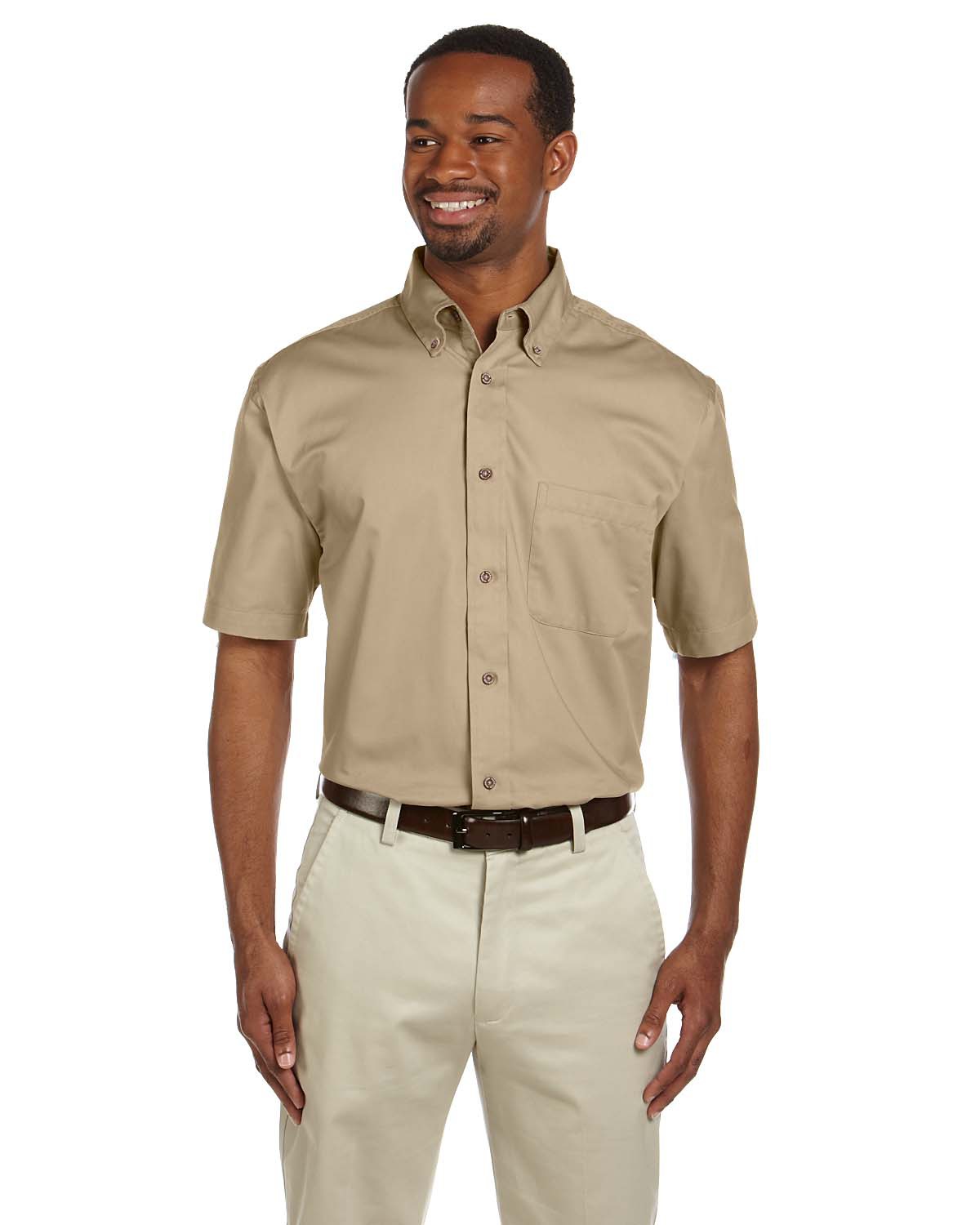 Harriton Short Sleeve Button Down #M500S