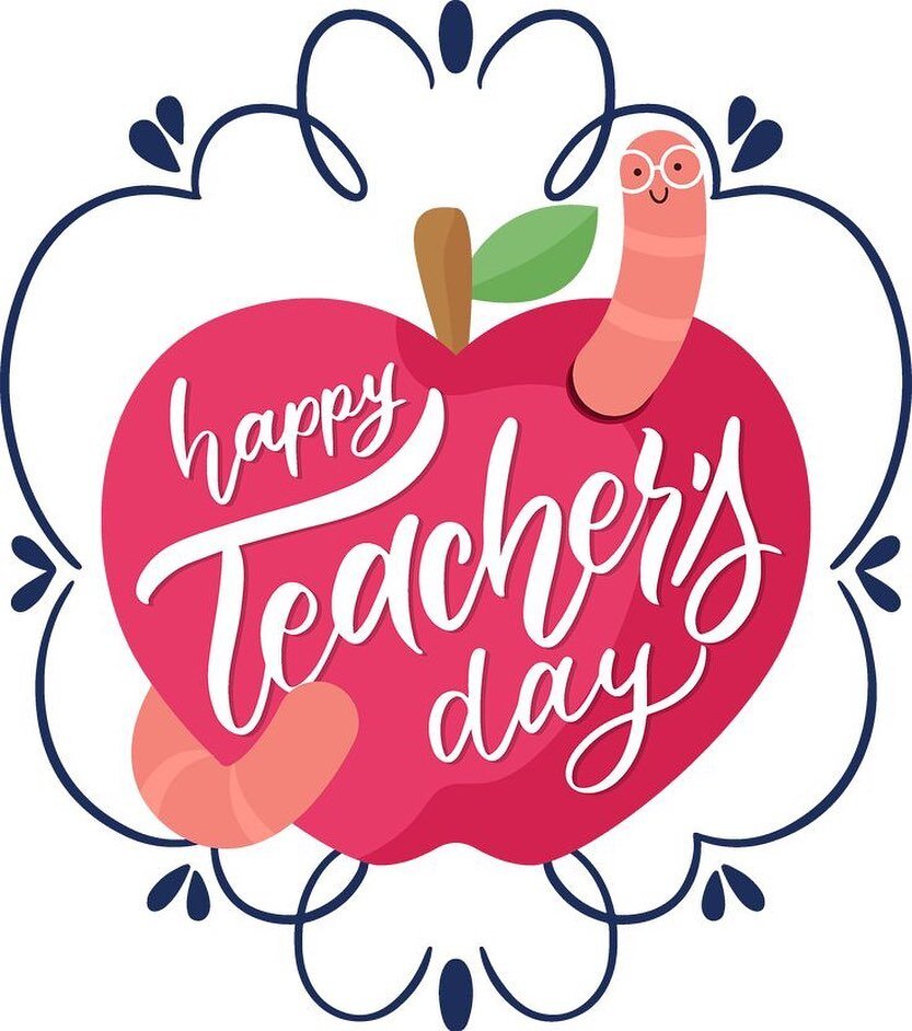 Happy World teacher&rsquo;s day! We are grateful for all of our teachers for loving and caring for our little ones. Thank you for all you do. You are amazing and we love you! 💗