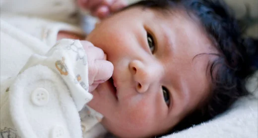 Two babies with families!