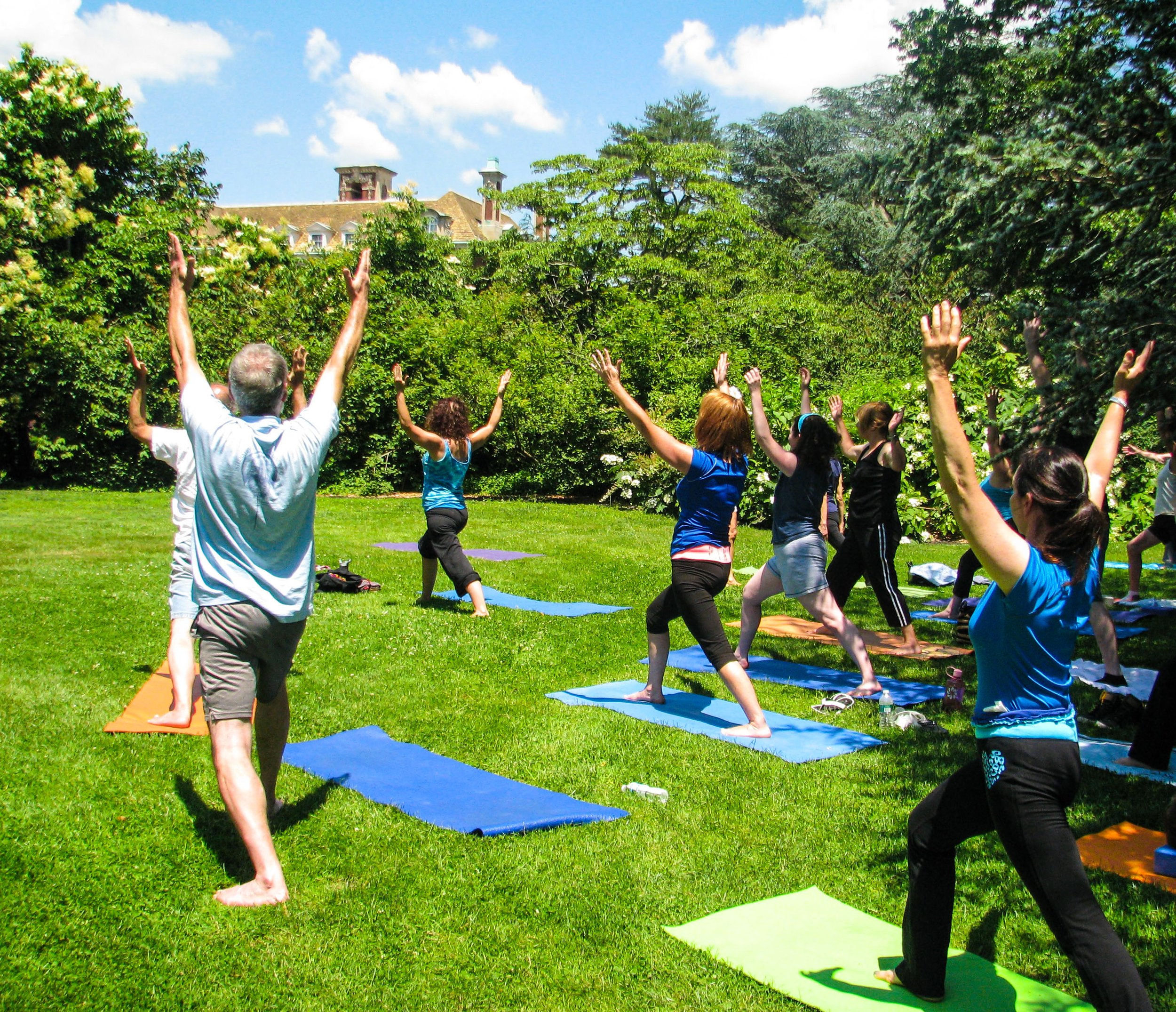 Yoga in the Gardens, 5/16