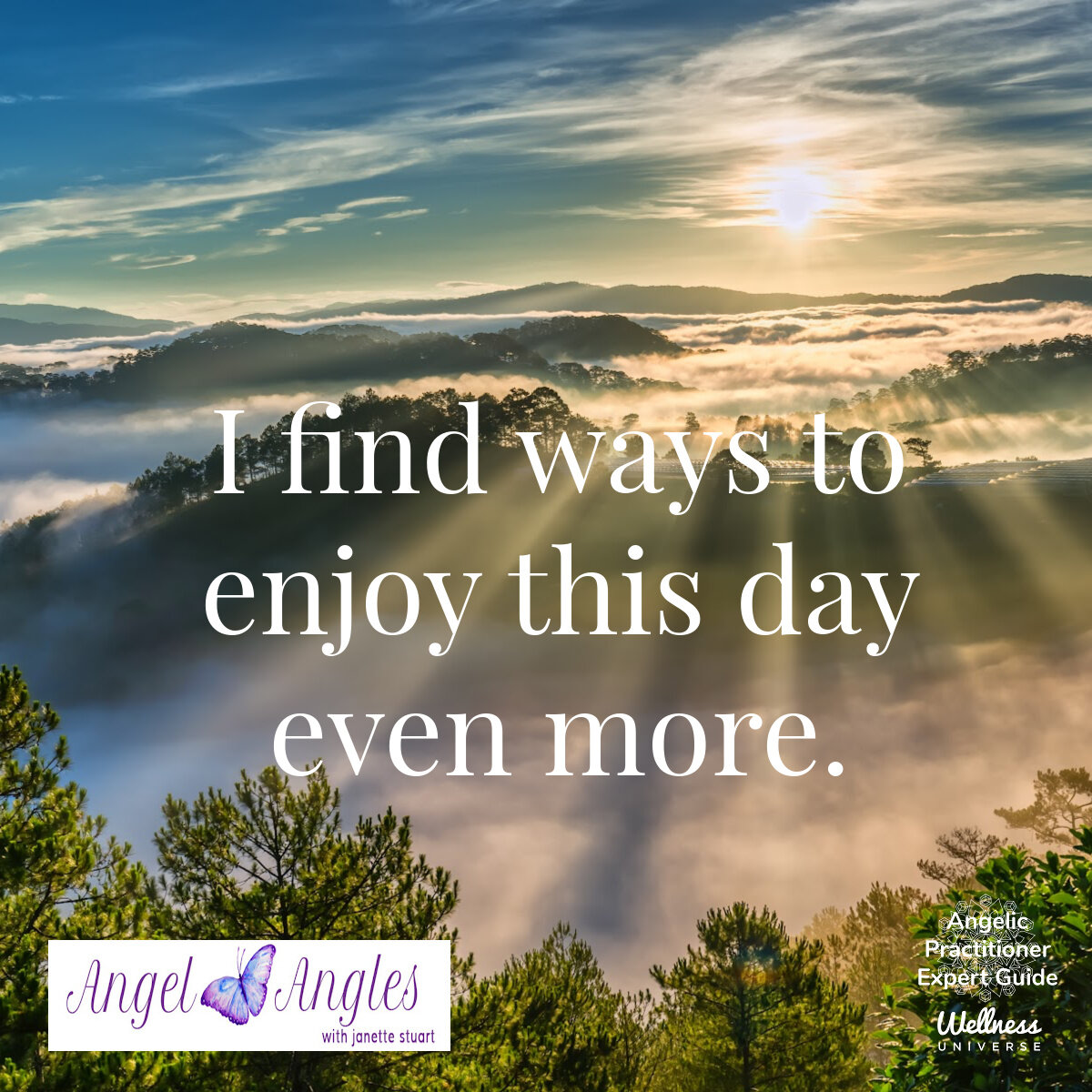 Hello and welcome to your Good Friday 2024 Angel Affirmation. 

I find ways to enjoy this day even more. Yes! Amen, and so it is. 

Blessings of love, joy, and peace.
Love,
Janette 
.
.
#WUVIP #WUWorldChanger #AngelAffirmations #Friday #GoodFriday #F