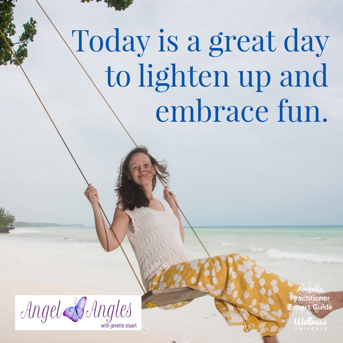 Hello and welcome to your Angel Affirmation for Fri. Apr. 19, 2024. 

Today is a great day to lighten up and embrace fun. Yes, amen and so it is. 

Blessings of love, joy, and peace.
Love,
Janette 
.
.
#WUVIP #WUWorldChanger #AngelAffirmations #fun #