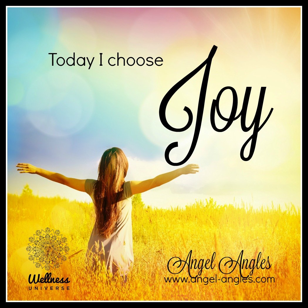 A good choice anytime! Today, I choose JOY! 

Blessings of love, joy, and peace.
Love,
Janette 
.
.
#WUVIP #WUWorldChanger #Joy #DowninMyHeart #IntentionalLiving