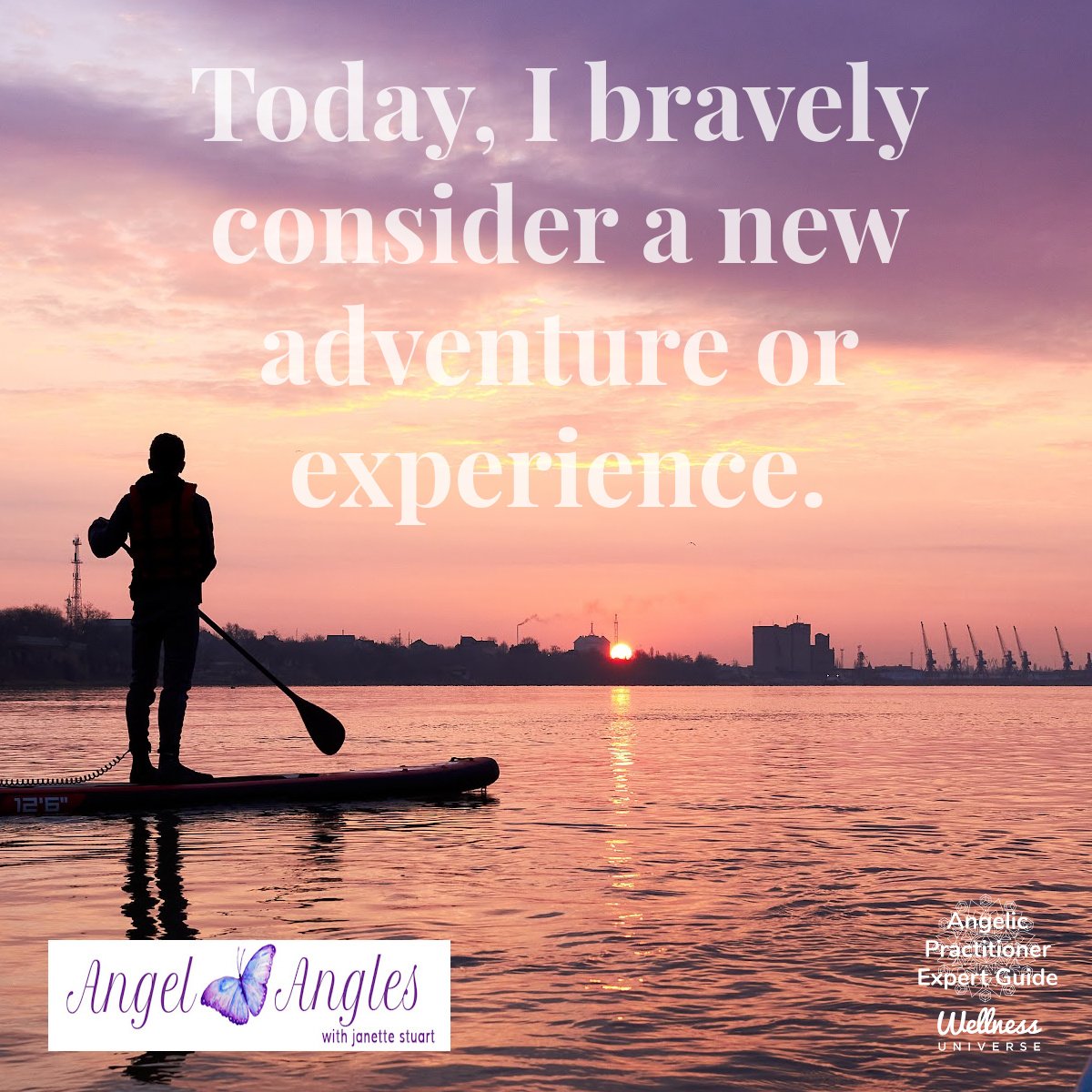 Hello and welcome to your Angel Affirmation for Wed. May 15, 2024. 

Today, I bravely consider a new adventure or experience. 

Blessings of love, joy, and peace.
Love,
Janette 
.
.
#WUVIP #WUWorldChanger #Brave #Adventure #AngelAffirmations