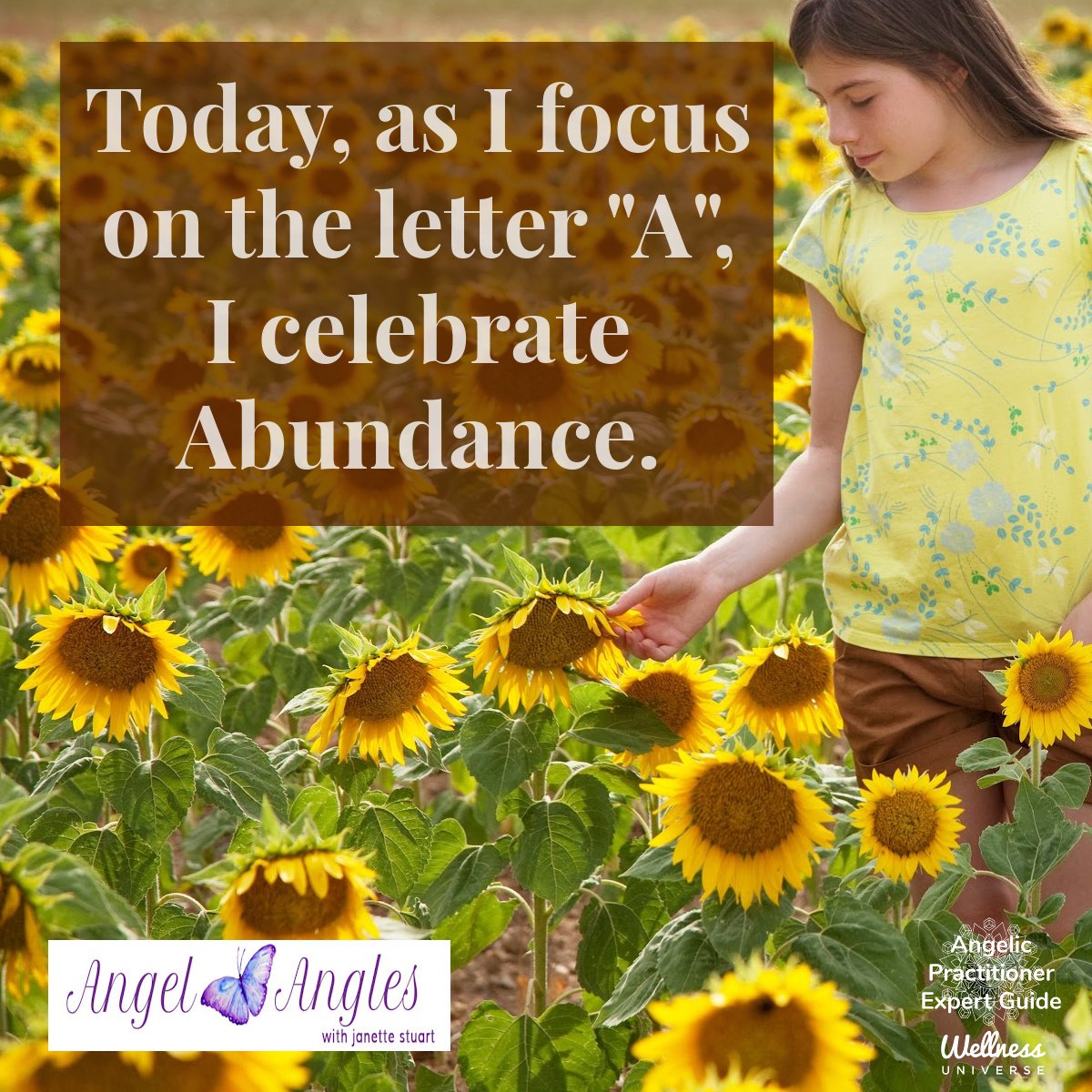 Hello, one and all, and welcome to your Angel Affirmation for Sat. June 1, 2024. 

This month, we're focusing on a different letter of the alphabet and an applicable affirmation. 

Today, as I focus on the letter &quot;A&quot;, I celebrate Abundance.