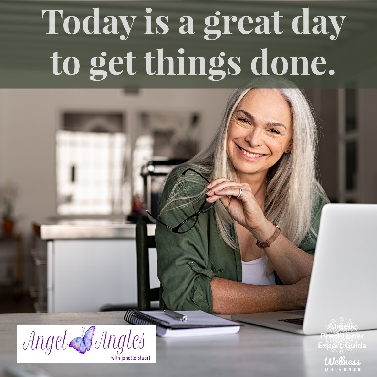 Hello and happy Tues. May 28, 2024, and welcome to your Angel Affirmation. 

Today is a great day to get things done. 

Blessings of love, joy, and peace.
Love,
Janette 
.
.
#WUVIP #WUWorldChanger #AngelAffirmations #GetThingsDone #Productiivity