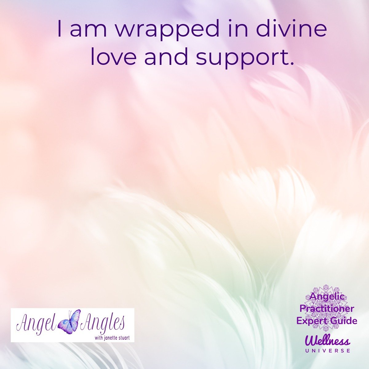 Hello and welcome to your Angel Affirmation for Friday, June 20, 2025. 

I am wrapped in divine love and support.

Blessings of love, joy, and peace.
Love,
Janette 
.
.
#WUVIP #WUWorldChanger #AngelAffirmations #DivineLove