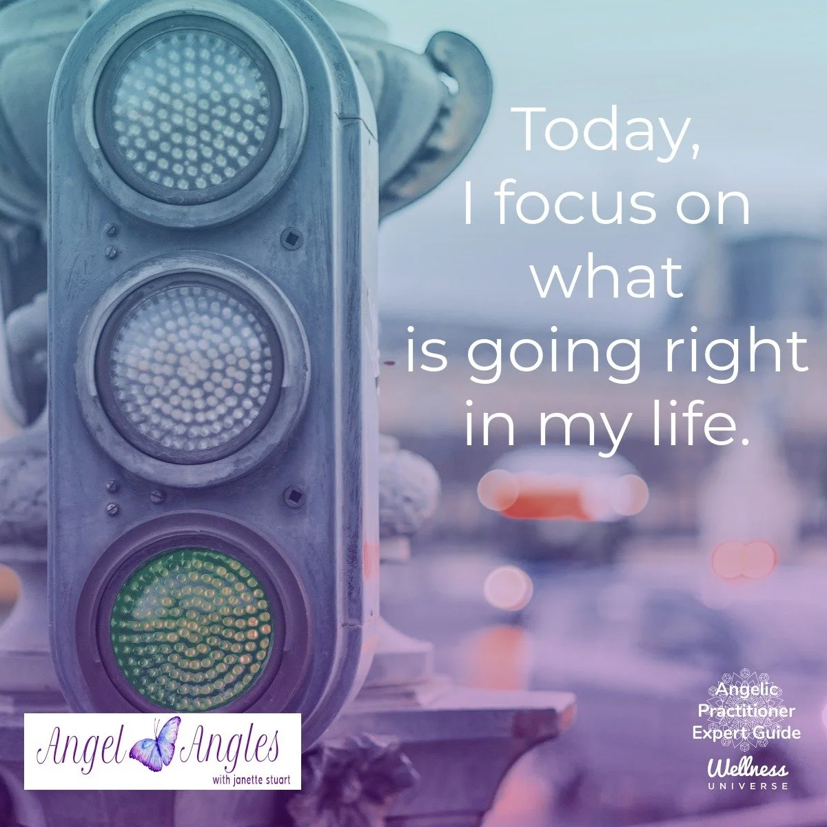 Hello and happy Sunday, Nov. 23, 2025. Here's your Angel Affirmation of the Day. 

Today, I focus on what is going right in my life. 

Feel free to share in the comments below. 

Blessings of love, joy, and peace. 
Love,
Janette 
.
.
#WUVIP #WUWorldC