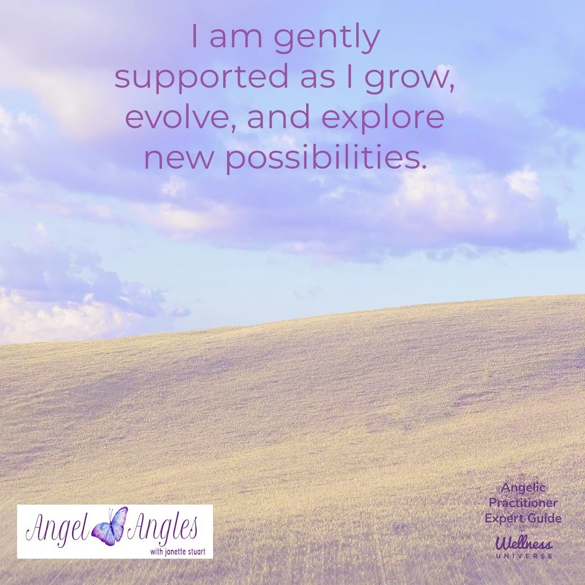 Hello and welcome to your Angel Affirmation of the Day for Friday, Jan. 9, 2026/ 

I am gently supported as I grow, evole, and explore new possibilities. 

What makes an angel affirmation different?

Unlike a standard affirmation that focuses only on