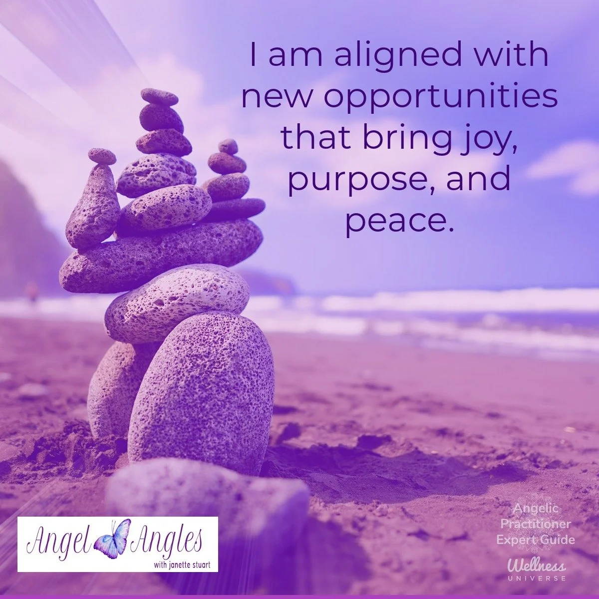 Hello and welcome to your Angel Affirmation for Tuesday, Jan. 20, 2026. 

I am aligned with new opportunities that bring joy, purpose, and peace. 

Blessings of love, joy, and peace.
Love,
Janette 
.
.
#WUWorldChanger #WUVIP #AngelAffirmations #Align