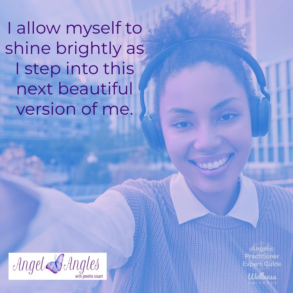 Is it you that needs to hear this message, dear heart? If so, receive it now. 

Here's your Angel Affirmation for Thursday, Jan. 22, 2026. 

I allow myself to shine brightly as I step into this next beautiful version of me. 

Yes, amen, and so it is.