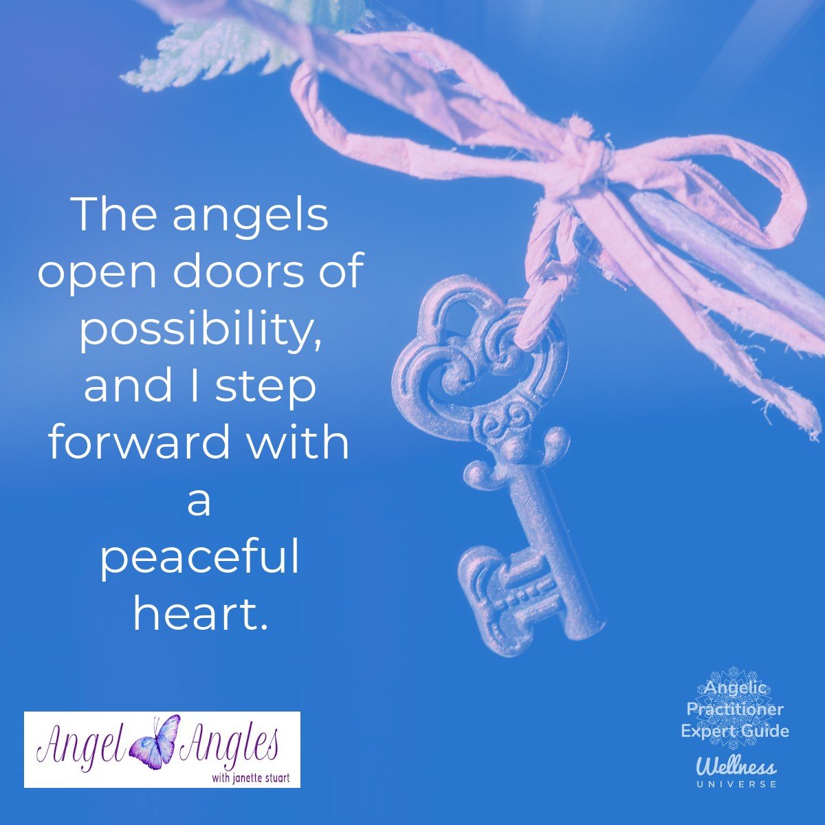 Hello and welcome to your Angel Affirmation for Friday, Jan. 30, 2026. 

The angels open doors of possibility, and I step forward with a peaceful heart. 

Yes, amen, and so it is. 

Blessings of love, joy, and peace.
Love,
Janette 
.
.
#WUVIP #WUWorl