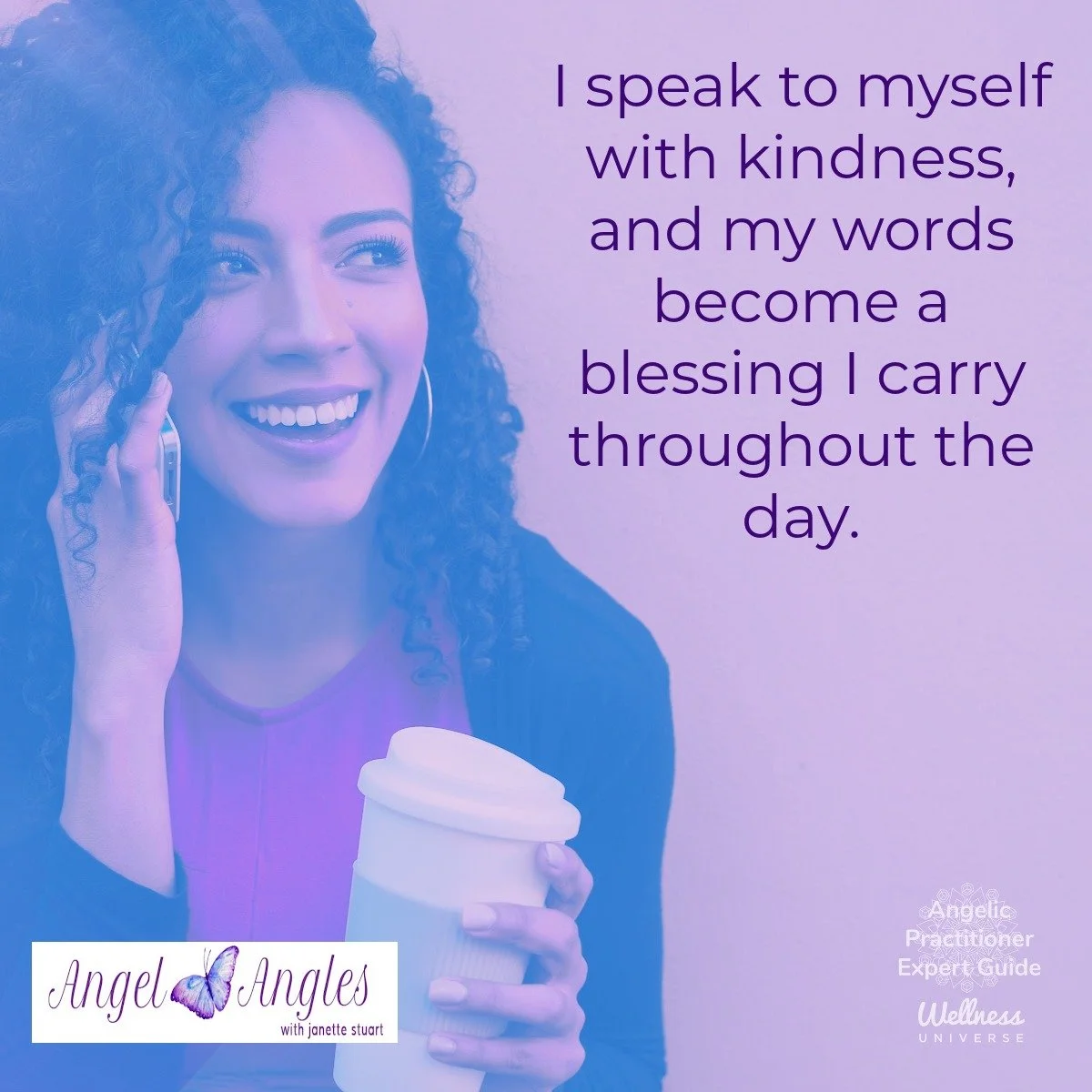 Hello and happy Monday, Feb. 9, 2026. Here's your Angel Affirmation of the Day. 

I speak to myself with kindness, and my words become a blessing I carry throughout the day. 

Blessings of love, joy, and peace.
Love,
Janette 
.
.
#WUVIP #WUWorldChang