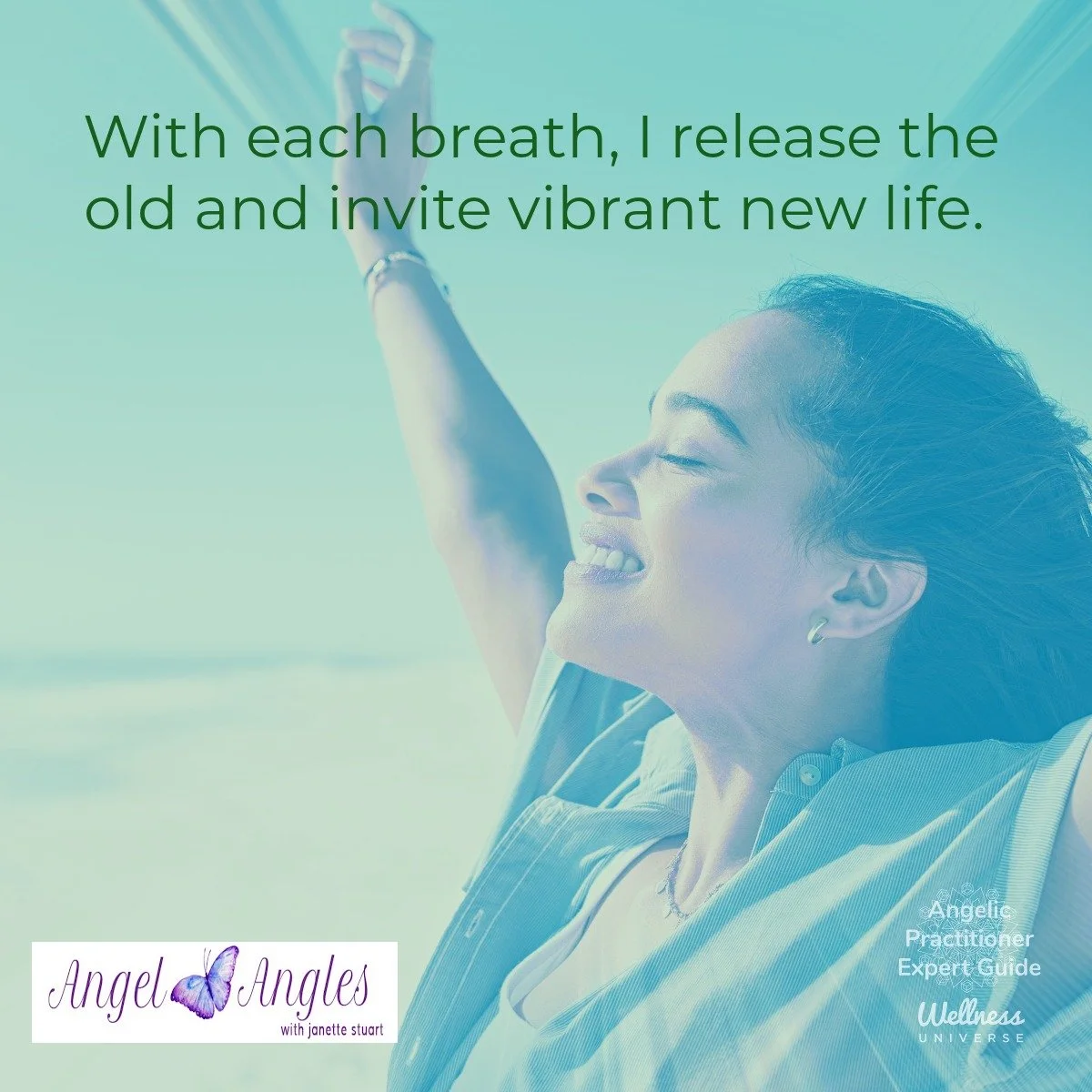 Hello and welcome to your Angel Affirmation for Saturday, Mar. 7, 2026. 

With each breath, I release the old and invite vibrant new life. 

Blessings of love, joy, and peace. 
Love,
Janette 
.
.
#WUVIP #WUWorldChanger #AngelAffirmations #Vibrancy