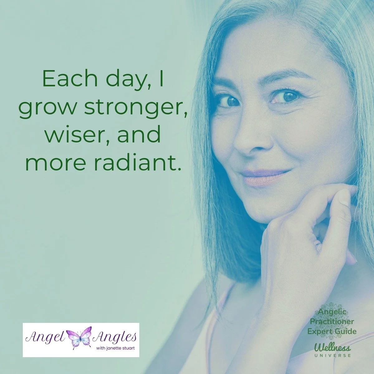 Hello and welcome to your Angel Affirmation for Thursday, Mar. 19, 2026. 

Each day, I grow stonger, wise, and more radiant. 

Blessings of love, joy, and peace.
Love,
Janette 
.
.
#WUVIP #WUWorldChanger #AngelAffirmations #GettingBetterWithAge