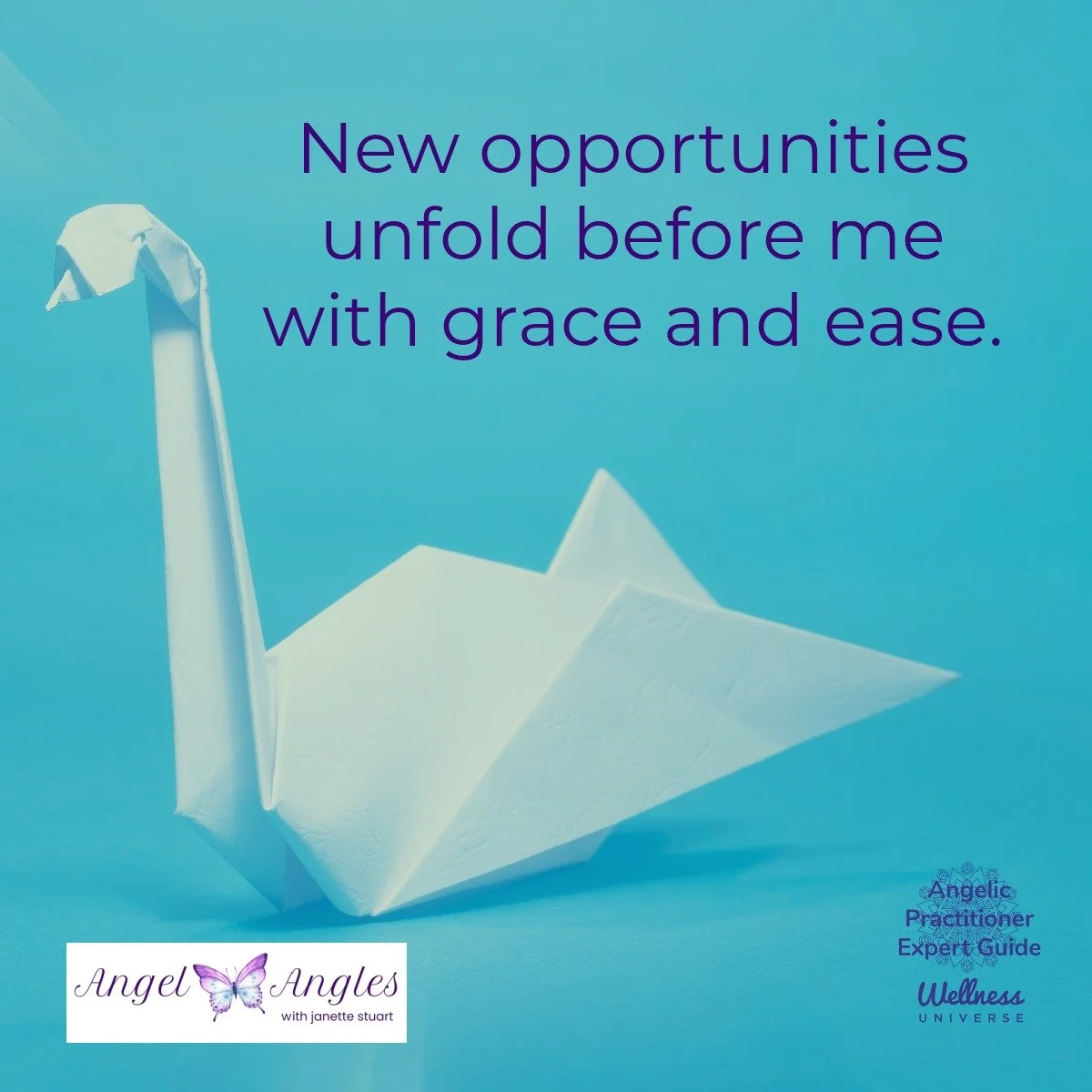 Hello and welcome to your Angel Affirmation for Thursday, Mar. 26, 2026. 

New opportunities unfold before me with grace and ease. 

Blessings of love, joy, and peace. 
Love,
Janette 
.
.
#WUVIP #WUWorldChanger #AngelAffirmations #NewOpportunities
