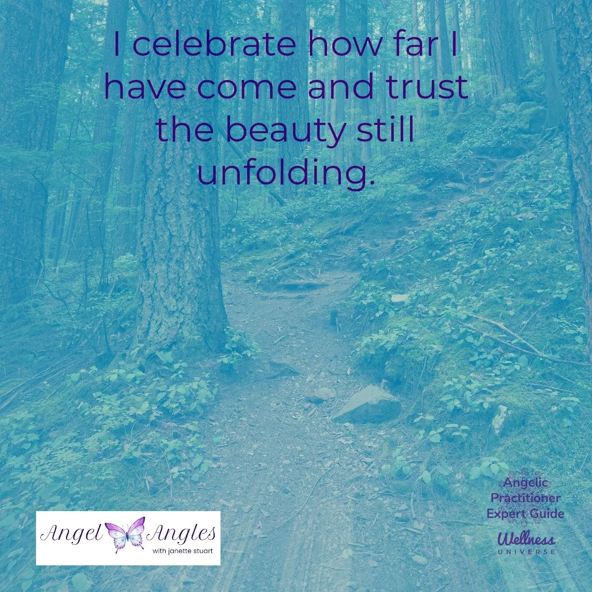 Hello and happy Monday, March 30, 2026. Here's your Angel Affirmation of the Day. 

I celebrate how far I have come and trust the beauty still unfolding. 

May the angels guide your every step today with a bounty of love and grace. 

Blessings of lov