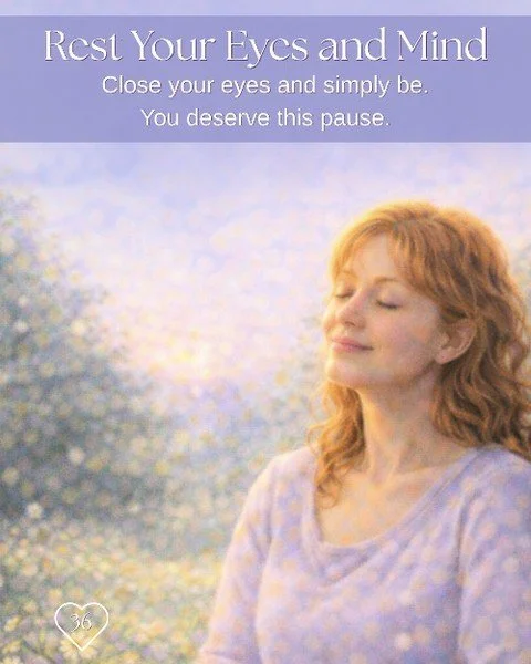 I sure need this message. What about you, dear heart?