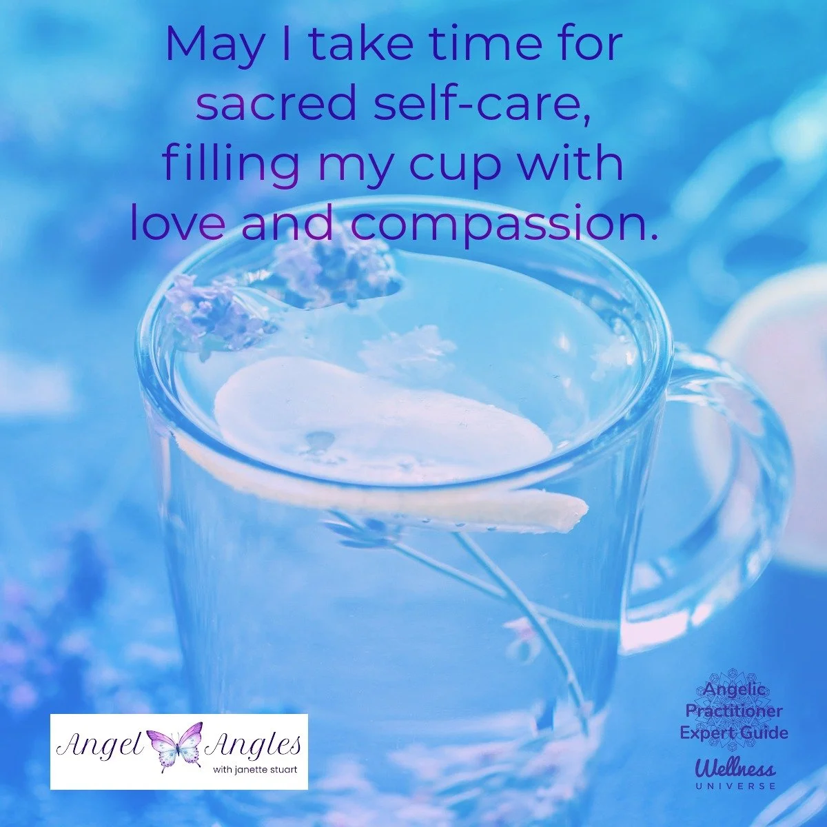 Hello and happy Sunday, May 24, 2026. Here's your Angel Affirmation of the Day. 

May I take time for sacred self-care, filling my cup with love and compassion. 

Blessed Be. 

Blessings of love, joy, and peace.
Love,
Janette 
.
.
#WUVIP #WUWorldChan