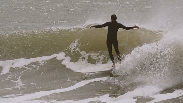 Where we should be... I found out some footage from last year, same date, different place.  I'm surfing the Minou model 8'6 triple stringer, i remenber that one was a magic board for me! I loved it ! See the full video on Vimeo. Link in bio go!