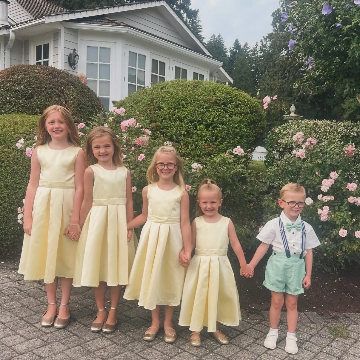 Now that the kiddos are back in school, we&rsquo;re not only getting back to our routine but also reflecting on the beautiful summer that was!! 

Hope, Lulu, and Jade were flower girls at two weddings this summer, one for friends in Sharon, Connectic
