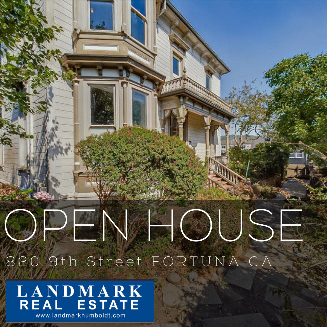 Open House! Sunday March 17th 1pm to 3pm! Historic Fortuna Victorian. Eastlake details, wood flooring, formal dining room, library/office, breakfast nook, 5 bed, 2 bath, approx. 3100 sq. ft., laundry room, greenhouse, gazebo, mature gardens, 2 separa