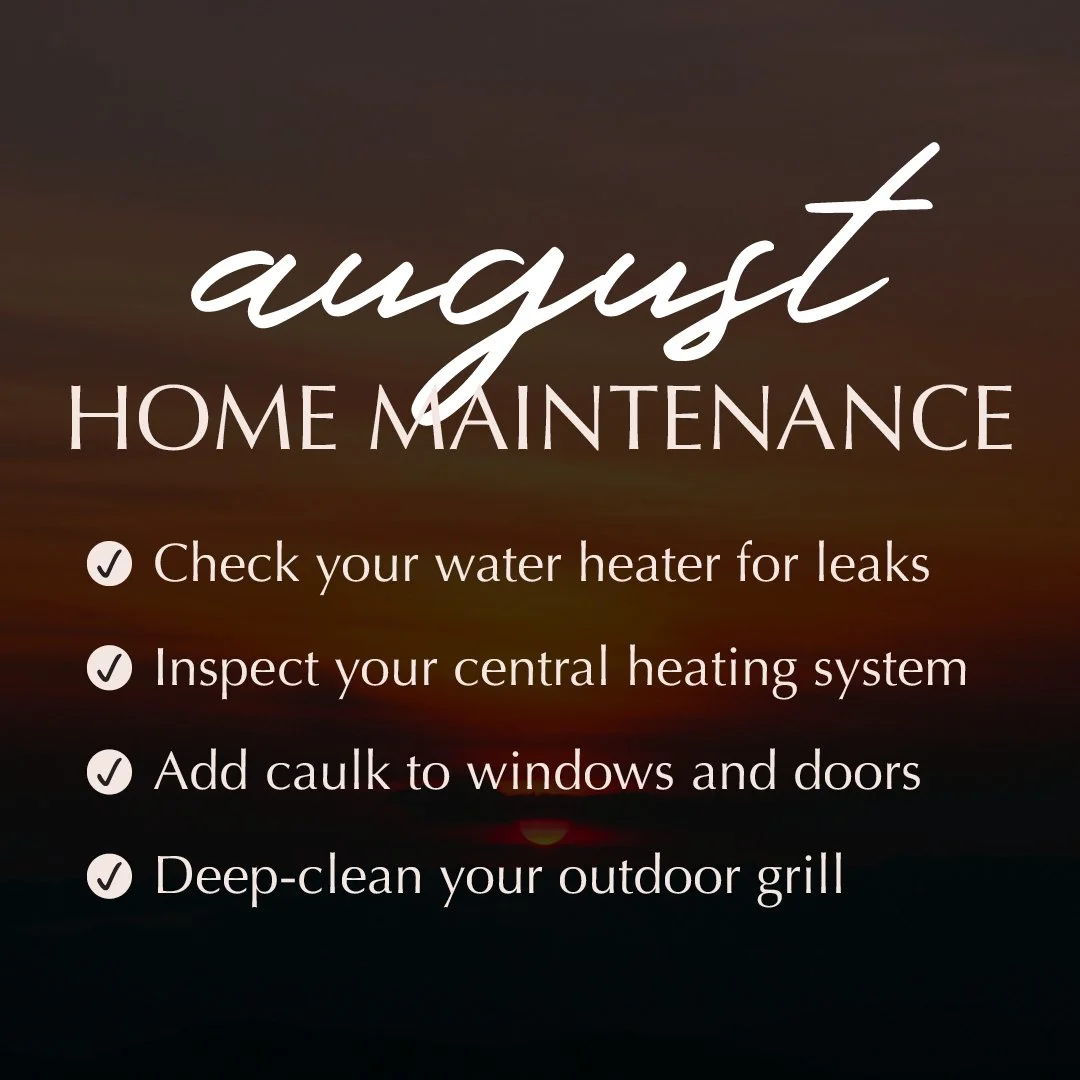 🍂 As summer winds down and fall approaches, it's the perfect time to address crucial home maintenance tasks. ⬆️ Staying on top of these tasks will help ensure that your home transitions smoothly from summer to fall. 

Looking for more tips to get yo