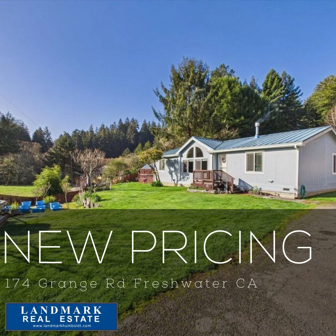 New Pricing! Pastoral Views. Gated entry, vaulted ceilings, woodstove, dining area, 2 bed, 2 bath, approx. 1400 sq. ft., separate Office, deck with hot tub, 2 storage sheds, approx. 1/3 acre lot, MFG home, located in Freshwater. MLS 270890 $495,000 C